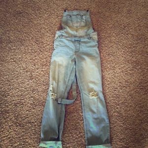 Denim overalls